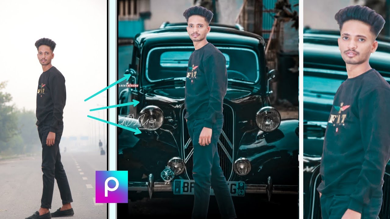 PicsArt Black Car Background Editing Tutorial picsArt photo Editing