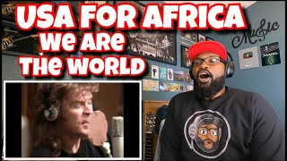 USA For Africa - We Are The World | REACTION