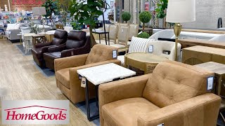 HOMEGOODS SHOP WITH ME SOFAS COUCHES ARMCHAIRS COFFEE TABLES FURNITURE SHOPPING STORE WALK THROUGH