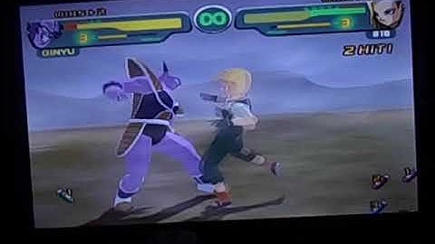 Dragon Ball Z Budokai(Gamecube)-Captain Ginyu vs Android 18 VI