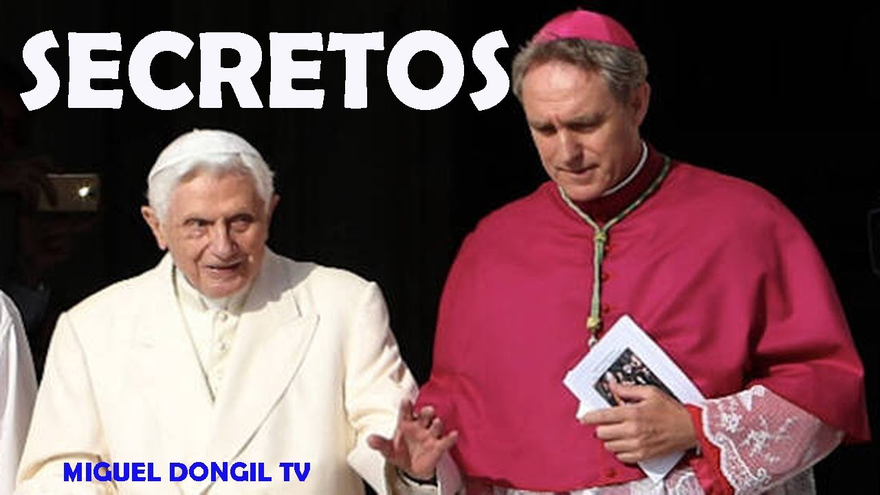BENEDICTO XVI SECRETOS 😲👉 Papa Benedicto