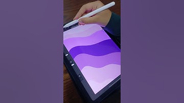 How To draw Simple wallpaper in Procreate #6 | Purple edition