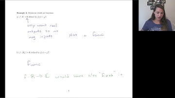 Set Theory | Part 6 - Functions