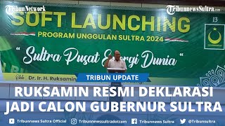 Ruksamin Deklarasi Cagub Sultra 2024, Janjikan Rp500 Juta Perdesa Kelurahan hingga Pendidikan Gratis screenshot 4