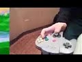 【片手プレイで】友人に挑んでみた【64スマブラ】 One hand play