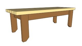 http://gardenplansfree.com/furniture/2x4-bench-plans/ SUBSCRIBE for a new DIY video almost every day! If you want to learn how to 