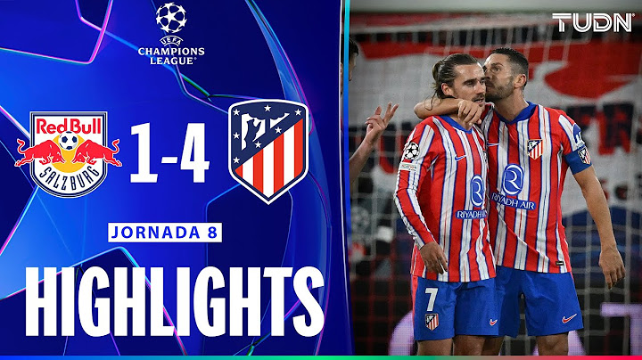 HIGHLIGHTS - RB Salzburg vs Atlético de Madrid | UEFA Champions League 24/25 | TUDN
