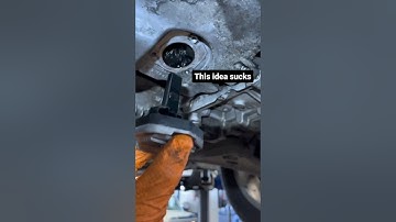Change engine sensor without draining the oil👍 #brilliant #genius #mechanic #mindblown