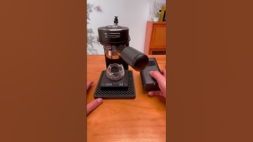POV - making espresso with Maespresso 58 #espresso #espressomachine