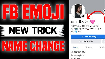 FACEBOOK EMOJI NAME CHANGE | FB EMOJI NAME SIMPLE  TRICK 2025