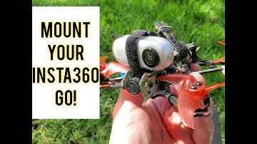 Mount Your Insta360 GO on The Tinyhawk 2 Freestyle like this