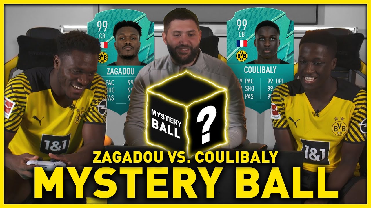 "That's crazy, bro!" | FIFA Mystery Ball with Zagadou & Coulibaly