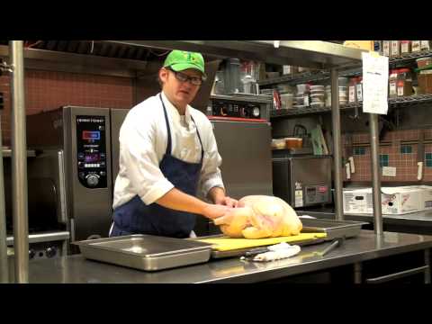 Kendall-Jackson Chef Eric shows how to debone a turkey