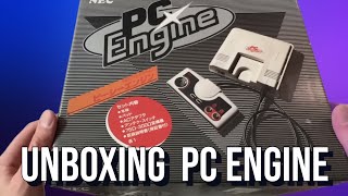 Unboxing de um PC Engine que chegou zerado na coleção!