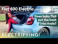 Fiat 500e Electric 2021 FIRST DRIVE review. Does baby Fiat put the boot into rivals? / Electrifying