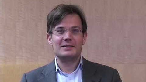 Prof. Rolf Krause introduces USI Master in Applied Mathematics & Computational Science