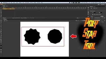 Animate CC Tutorial-Learning About Poly Star Tool  lldurfdurfll
