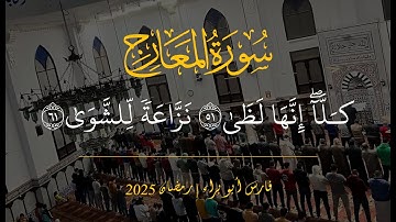 كلا إنها لظى نزاعة للشوى 💔 | تلاوة مؤثرة | فارس أبو براء