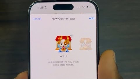 How to Create Custom Emoji on iPhone - Genmoji