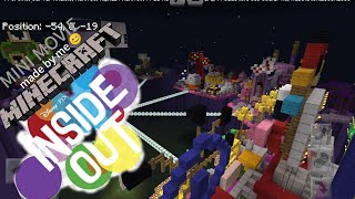 inside out Minecraft MINI MOVIE #short #movie #insdeout #minecraft