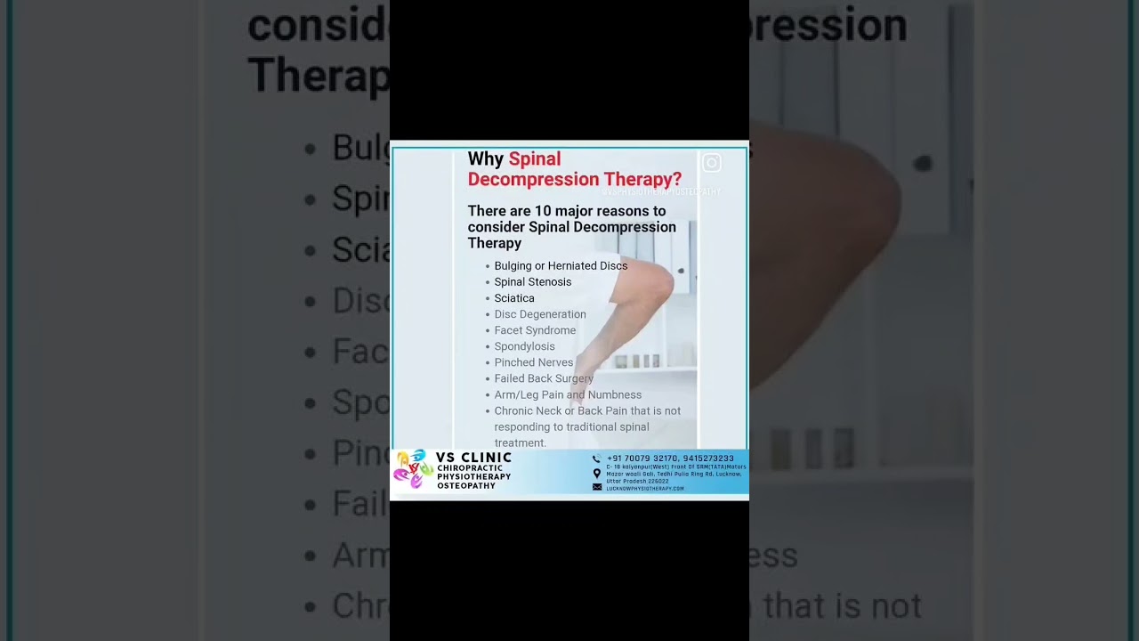 Slip Disc Treatment sciatica chiropractic lucknow backpain shorts