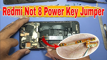 redmi note 8 power button not working | redmi note 8 power key Jumper | redmi 8 power key jumper