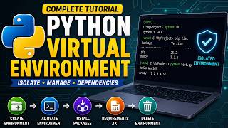 How to Create Virtual Environment in Python | Full Tutorial with Examples