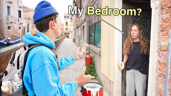 Asking Strangers in Europe to Paint THEIR Bedroom…