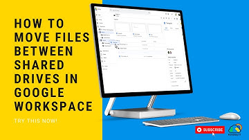 How to move files between Shared drives in Google Workspace