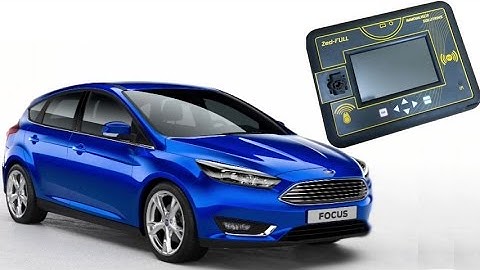 FORD FOCUS 2015+ Spare Transponder Key Programming by the Zed Full Key Programmer