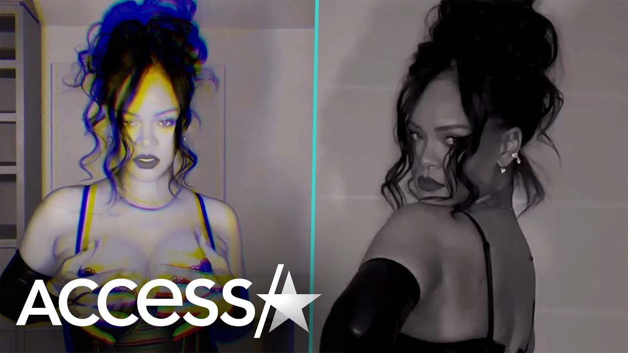 Rihanna Stuns In SULTRY LINGERIE To Promote Savage X Fenty Line