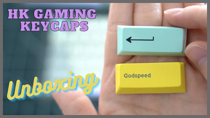 Budget Keycaps on Amazon! HK Gaming PBT Keycaps