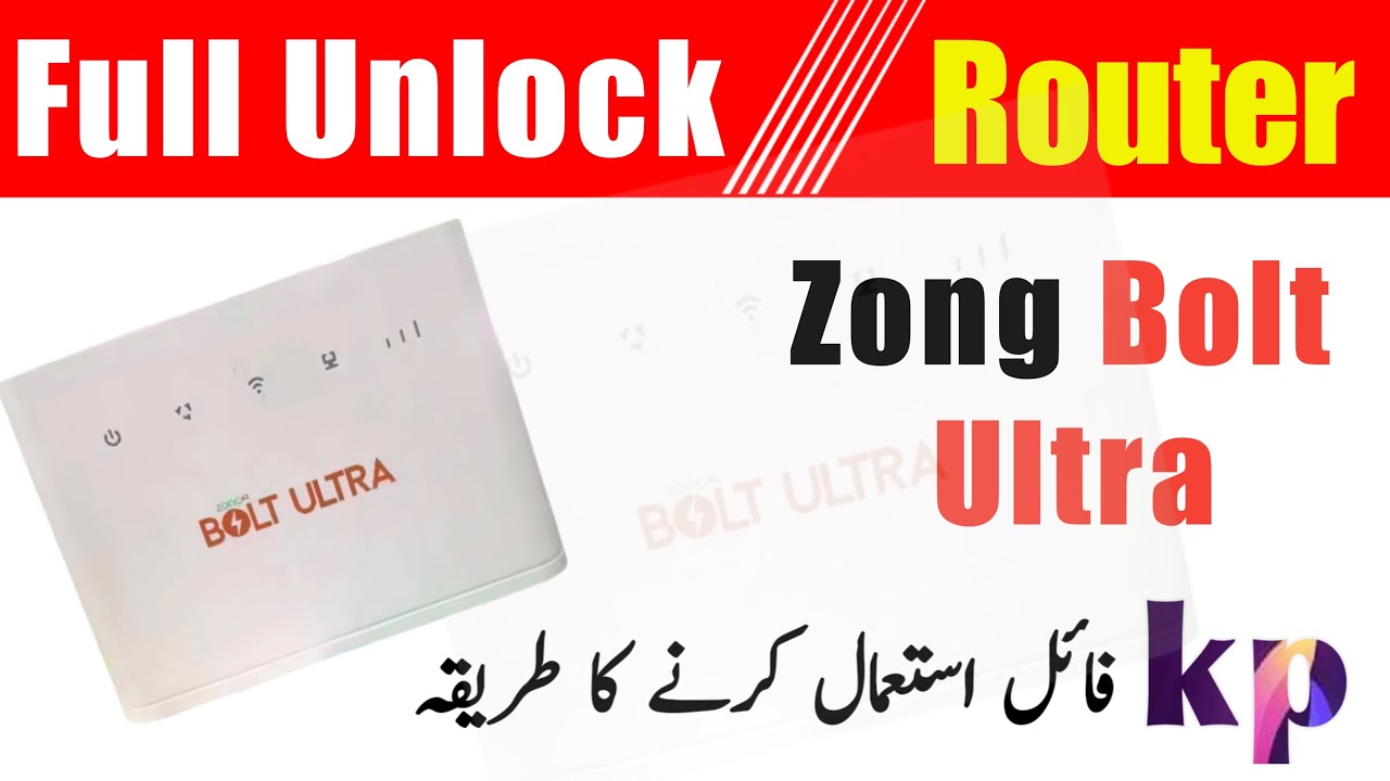 Zong4g Bolt Ultra Router Full Unlock || Zong B310s-927 Latest Version ...