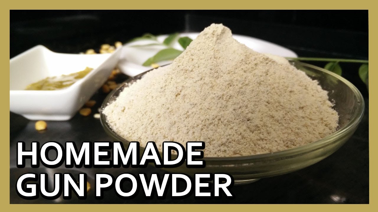 Gun Powder - Molaha Podi | How to make Gun Powder Chutney at home by Healthy Kadai