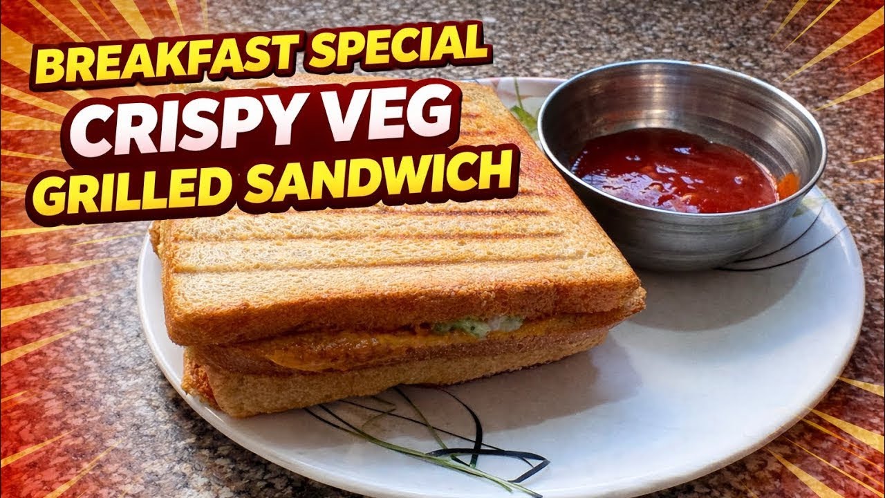 Instant breakfast veg sandwich| Mayonnaise veg sandwich