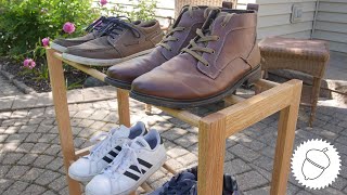 How to Make a Shoe Rack!