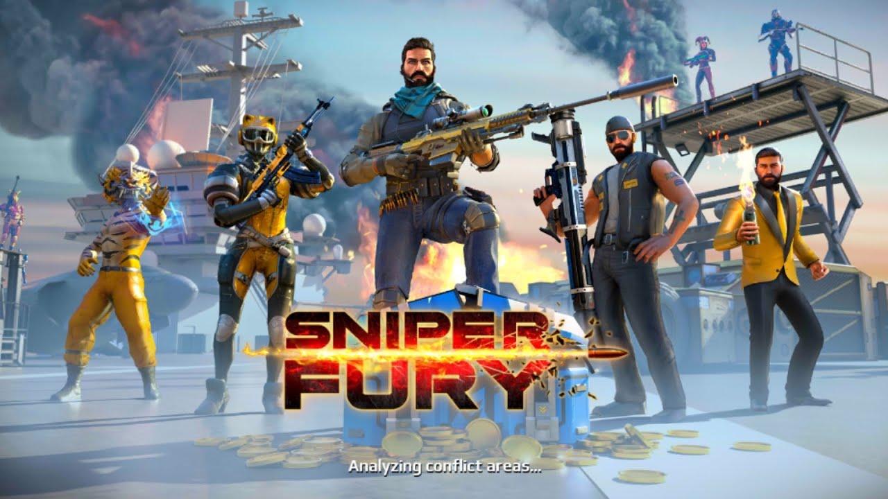 Sniper Fury - Gameplay Walkthrough Murmansk (iOS, Android)