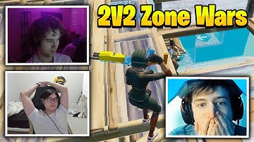 Reet, Khanada VS PeterBot, Tkay in 2v2 Zone Wars