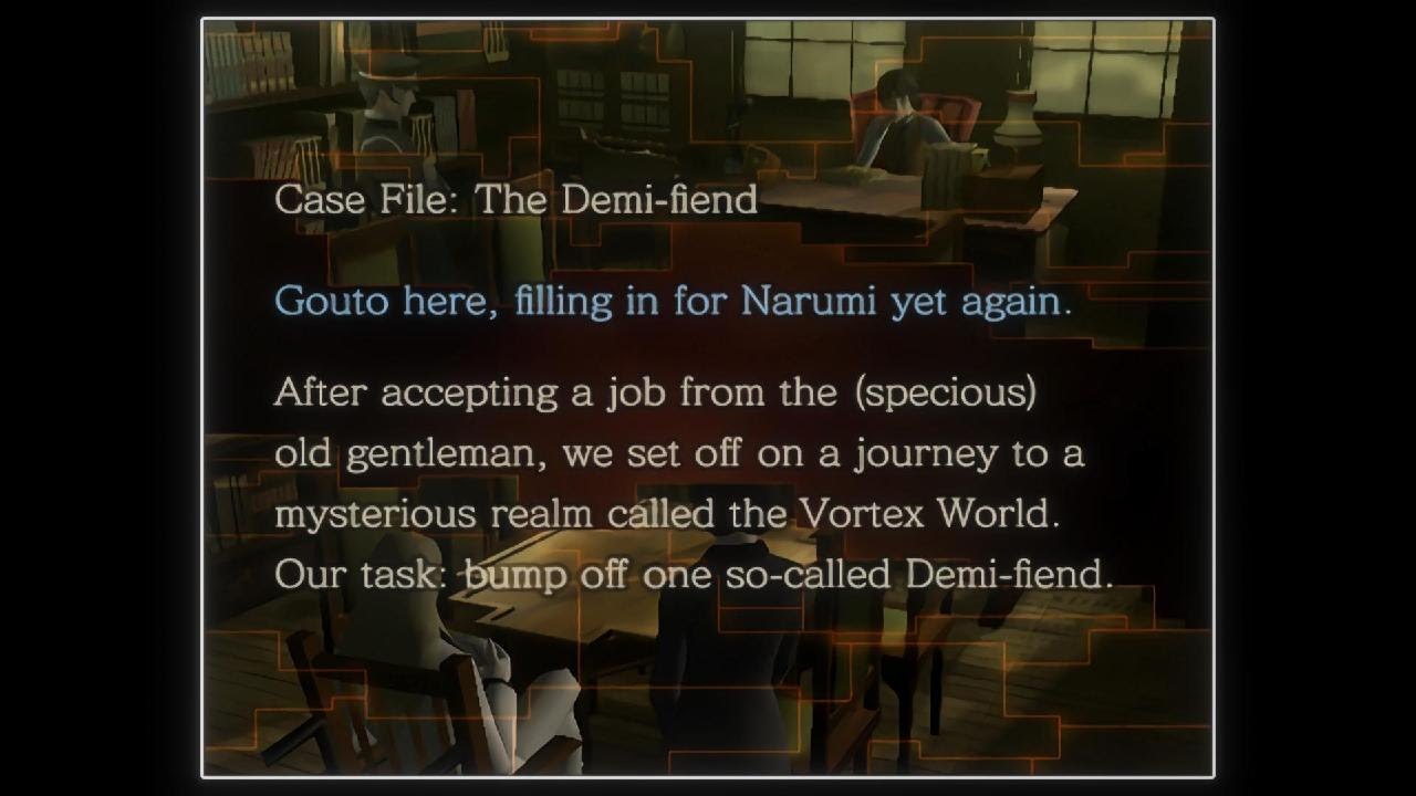 Shin Megami Tensei III Nocturne HD Remaster Raidou Case Files True