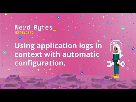Using application logs in context with auto config