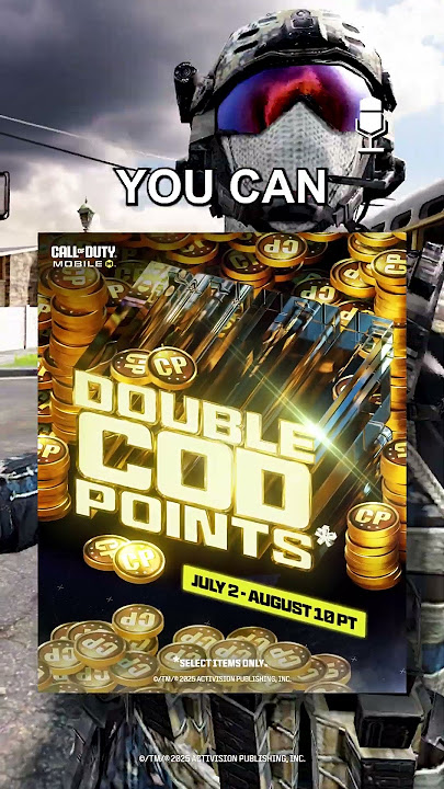 Through 8/10 PT, get 2x on COD Points starting with 80 CP offer pack. Visit web store and save 5%!