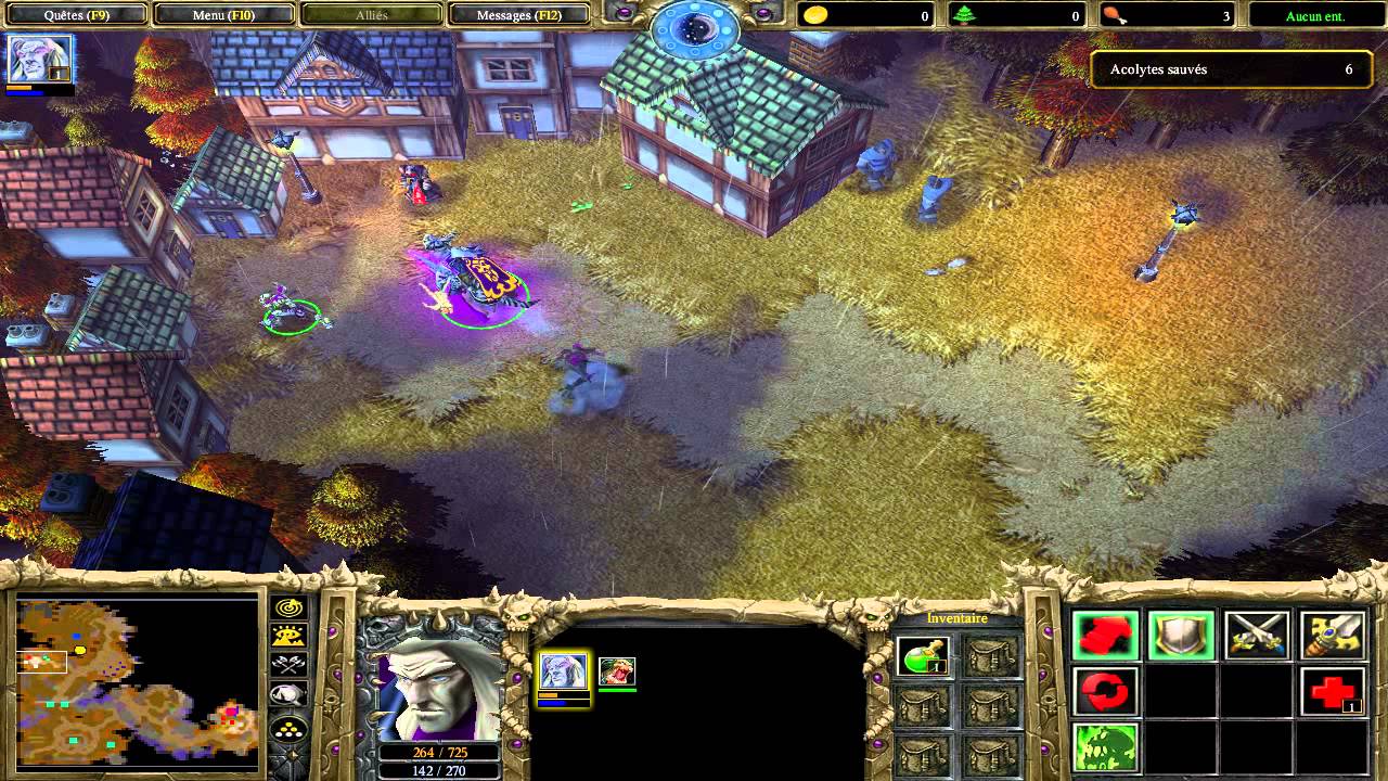League of legends warcraft 3 map.