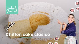 Chiffon cake clásico