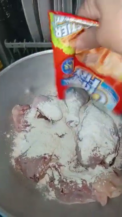 Marinasi ayam dengan menggunakan crispy fry #shorts
