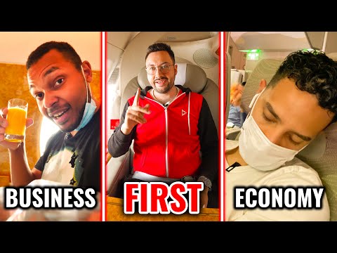 Vidéo: Combien coûte un billet d'avion en première classe ?