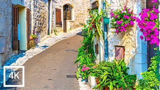 Vence 🇫🇷 Charming Medieval Village in the French Riviera | 4K Walk Côte d'Azur
