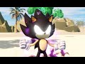 Dark Sonic in Sonic Beyond Ultimate (Sonic Roblox Fangame)
