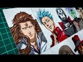 Drawing 10 Immortal Characters in Anime Manga | Bleach, Naruto, One Piece and More...