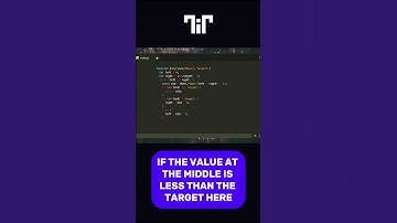 Learn Binary Search in JavaScript Part 6 #coding #programming #education #fyp #trending #javascript