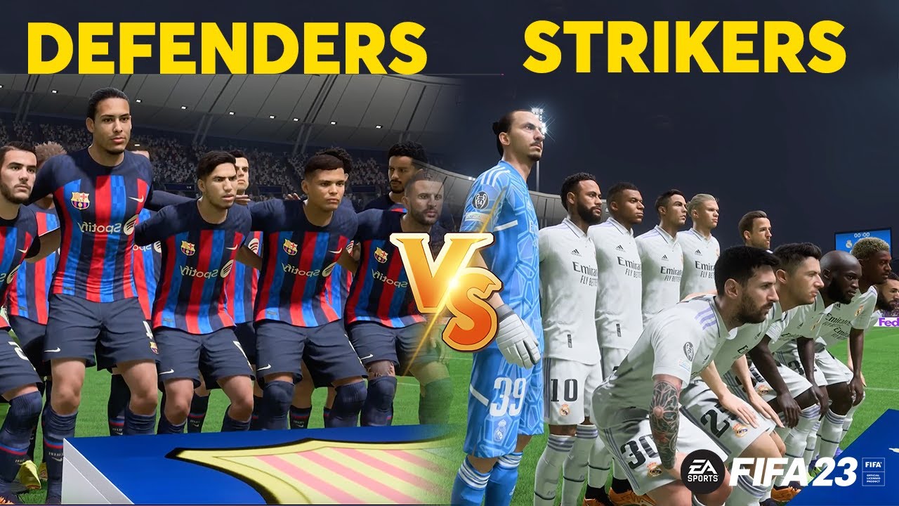 Ultimate Clash: Strikers vs. Defenders - FIFA 23 Fantasy Football Showdown! | PS5 4K